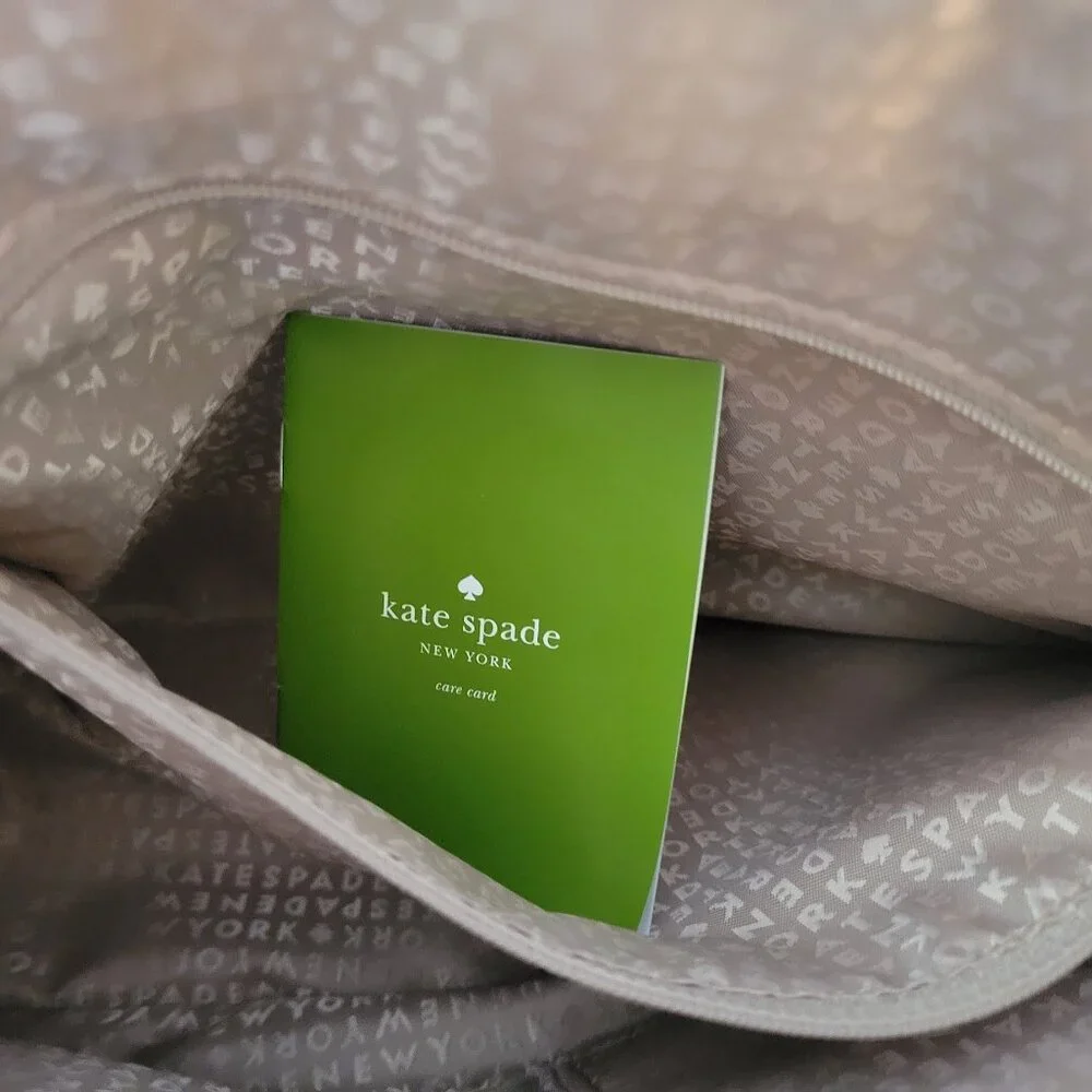 Kate Spade Wellesley Rachelle Small Satchel Green With Handle & Shoulder Strap